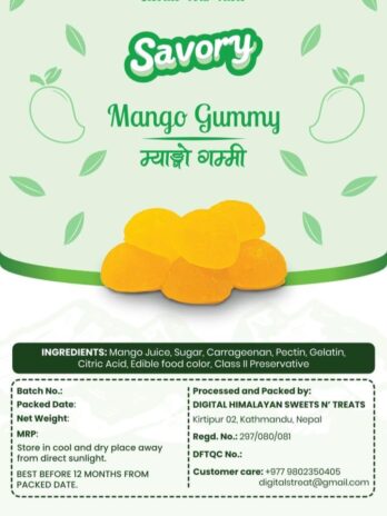 Mango Gummy – A Chewy Burst of Himalayan Mango Goodness  🥭✨