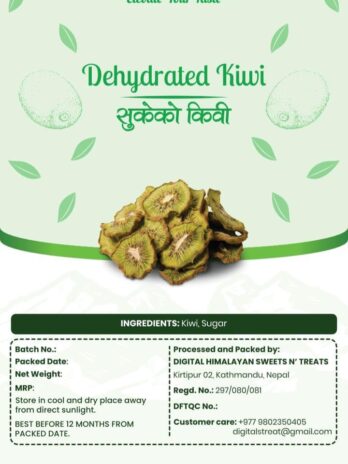 Dehydrated Kiwi – A Tangy Himalayan Superfruit 🥝✨